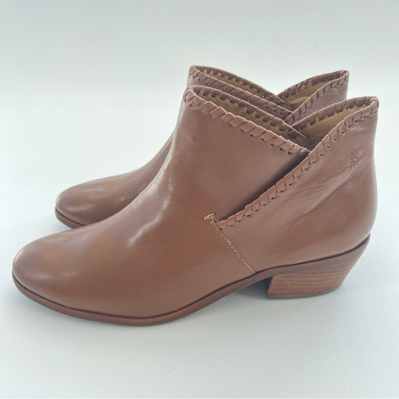 Jack Rogers Sadie Brown Leather Bootie